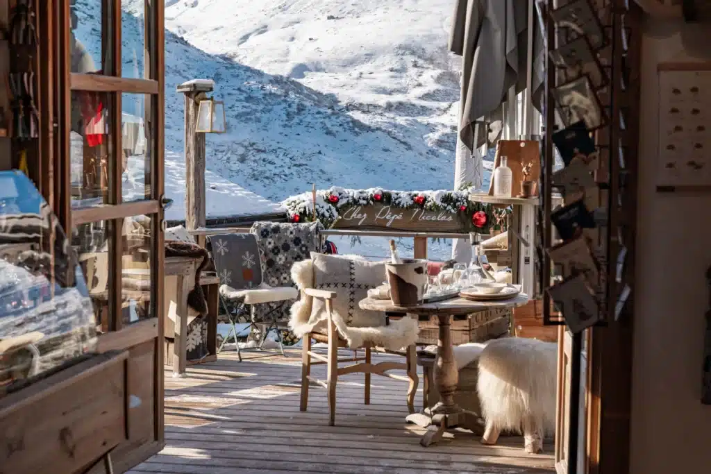 Boutique restaurant Chez Pépé Nicolas hiver